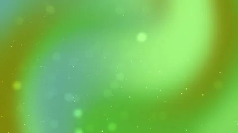 Nature's Breath – Animated Green Gradient with Dust Particles Stock Footage 310642811