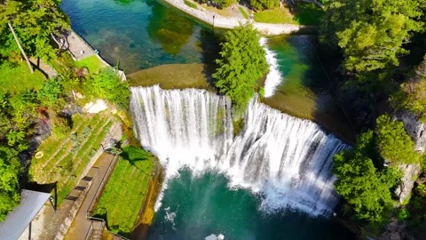 Natures Eternal Cascade Stock Footage 314155962