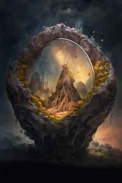 Natures mantle Stock Illustration