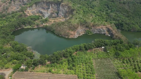 "Nature's Symphony: A Breathtaking 4K Drone Exploration of Waterfalls, Rivers, a Stock Footage 235817815