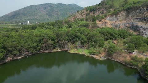 "Nature's Symphony: A Breathtaking 4K Drone Exploration of Waterfalls, Rivers, a Stock Footage 235818337