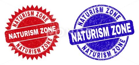 NATURISM ZONE Rounded and Rosette Stamp Seals with Corroded Surface ...