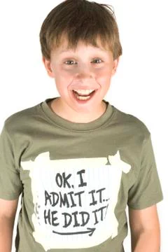 Naughty boy Stock Photos
