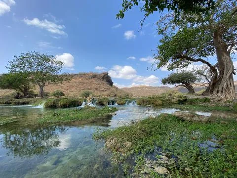 Naure of oman Stock Photos