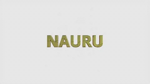 NAURU Stock Footage 307981873