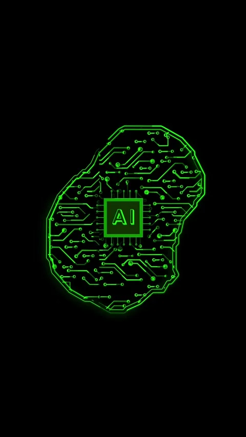 Nauru Map AI Chipset Technology Opener Stock-Footage 337172253