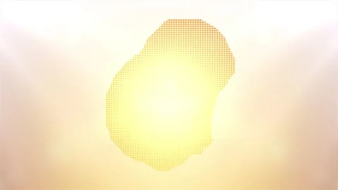Nauru Map Opener Stock Footage 247894809