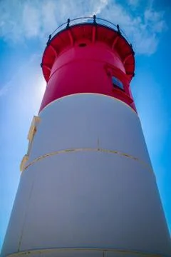 The Nauset Beach Light in Cape Cod National Seashore, Massachusetts Foto stock