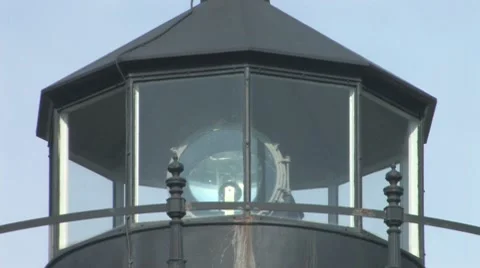 Nauset Lighthouse on Cape Cod Stock Footage 8521137