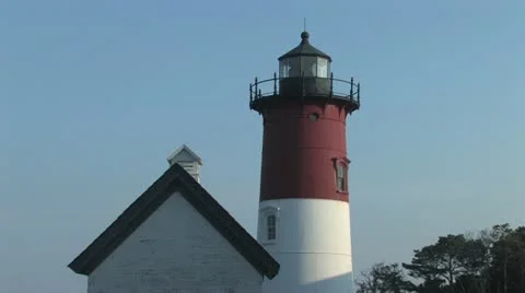 Nauset Lighthouse on Cape Cod Vidéo 11514624