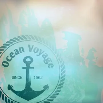 Nautical background Stock Illustration