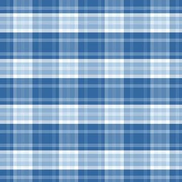 Nautical Blue Checkered Seamless Pattern for Fabric and Wallpaper イラスト素材