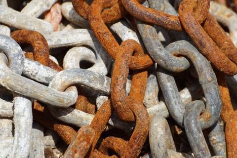 Nautical chains Stock Photos