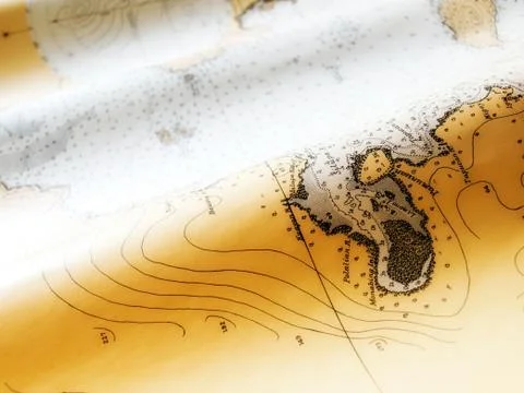 Nautical chart Stock Photos