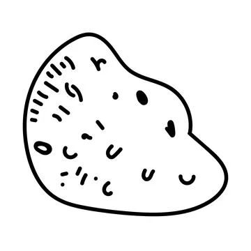 Nautical contour drawing of a shell, ideal for stationery or minimalist sty.. Stock Illustration
