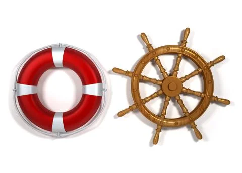 Nautical equipment Stock Illustration