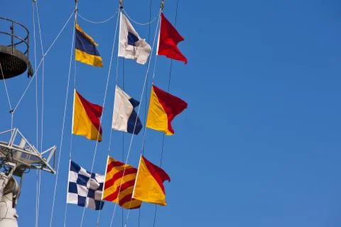 Nautical Flags 写真素材