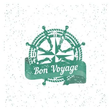 Nautical icon concept Stock Illustration