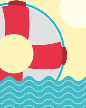 Nautical maritime design Stock Illustration