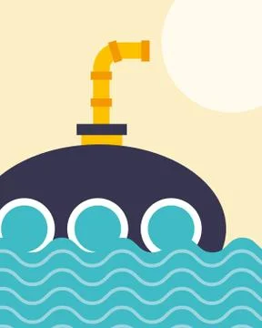 Nautical maritime design Stock Illustration