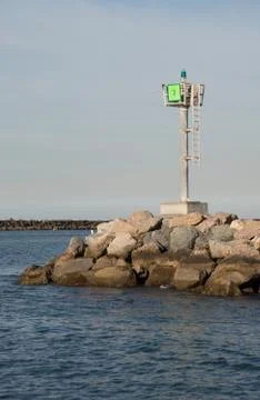 Nautical navigation lights Stock-Fotos