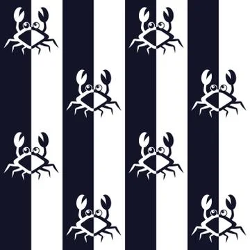 Nautical pattern Stock Illustration