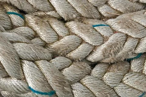 Nautical rope / close up Stock Photos