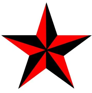 Nautical Star 库存插图