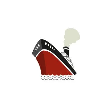 Nautical symbol concept Stock Illustration