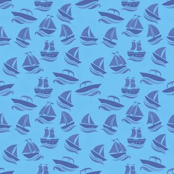 NauticalPattern Stock Illustration