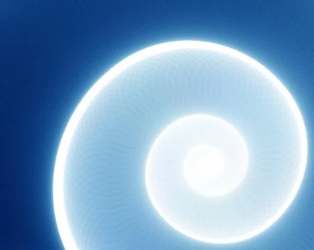 Nautilus Spiral Shell Background Stock Illustration