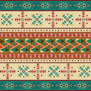 Navajo pattern 스톡 일러스트