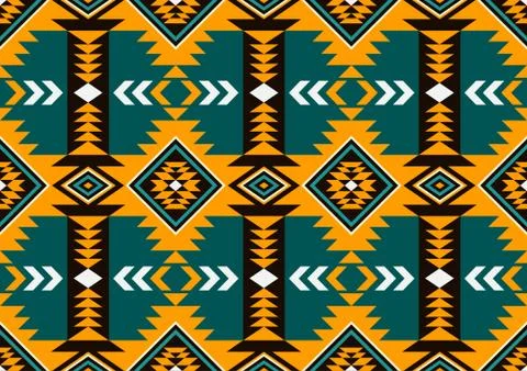 Navajo Pattern 스톡 일러스트
