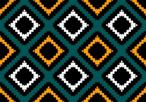 Navajo Pattern Stock Illustration