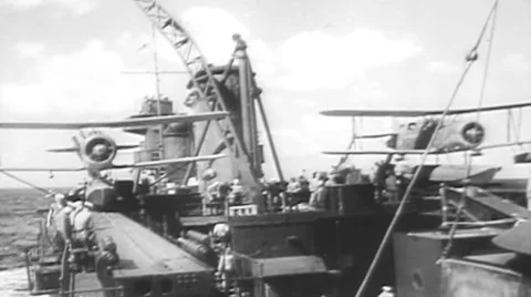 Naval Aviation Crashes Stock-Footage 43392667