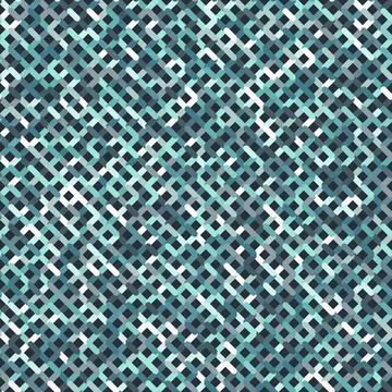 Naval Camouflage Seamless Pattern. Glowing Color Seamless Camouflage Net Illustrazione stock