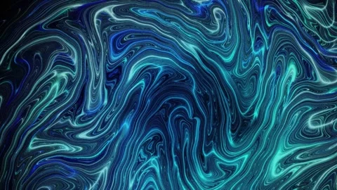 Naval Night Electric Neon Fluid 4K 60 FPS VJ Loop Background Stock Footage 340451368