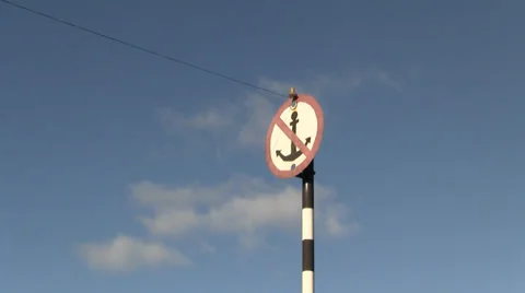 Naval prohibition sign 動画素材 34121348