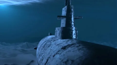 Naval Submarine Stock Footage 131188296
