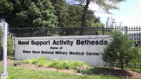 Naval Support Activity Bethesda - Walter... | Stock Video | Pond5