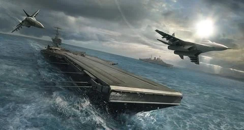 Navel Offensive Illustration