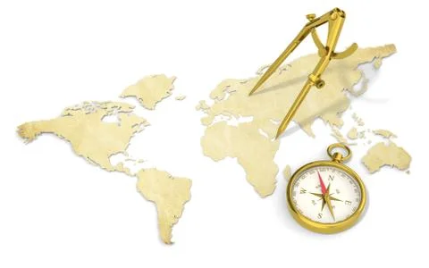 Navigate. Stock Illustration