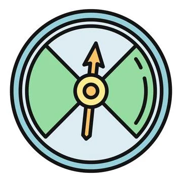 Navigating compass showing direction on a light background 스톡 일러스트