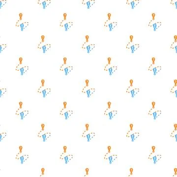 Navigating decision making process with question and exclamation marks イラスト素材