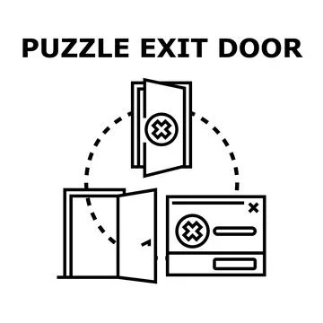 Navigating decision making for successful exit strategy Stock Illustration