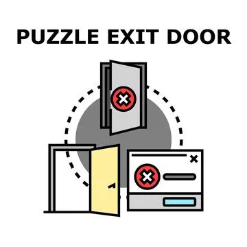 Navigating decision making for successful exit strategy Stock Illustration