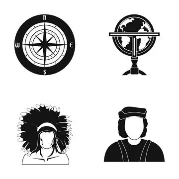 Navigating discovery, exploring new worlds and cultures イラスト素材