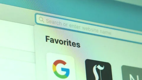Navigating to Etsy in an Internet Browser Stock Footage 130679672