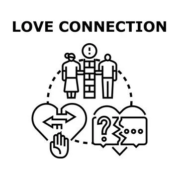 Navigating relationship challenges and communication problems concept Stock Illustration