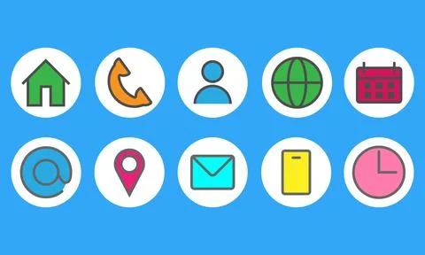 Navigation and Communication Vector illustration Illustrazione stock